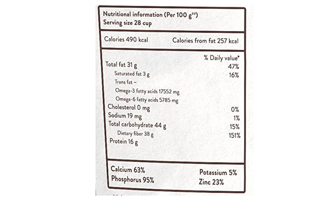 Raw Essentials Chia Seeds    Pack  400 grams